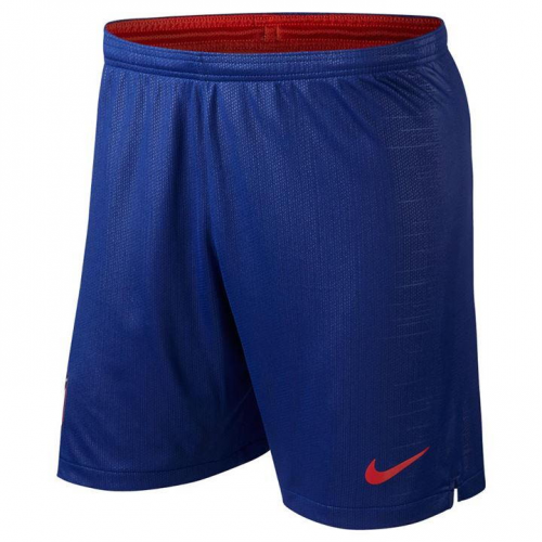 Atletico Madrid 18/19 Home Soccer Jersey Shorts